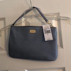 Michael Kors Hans bag with strap- pale blue